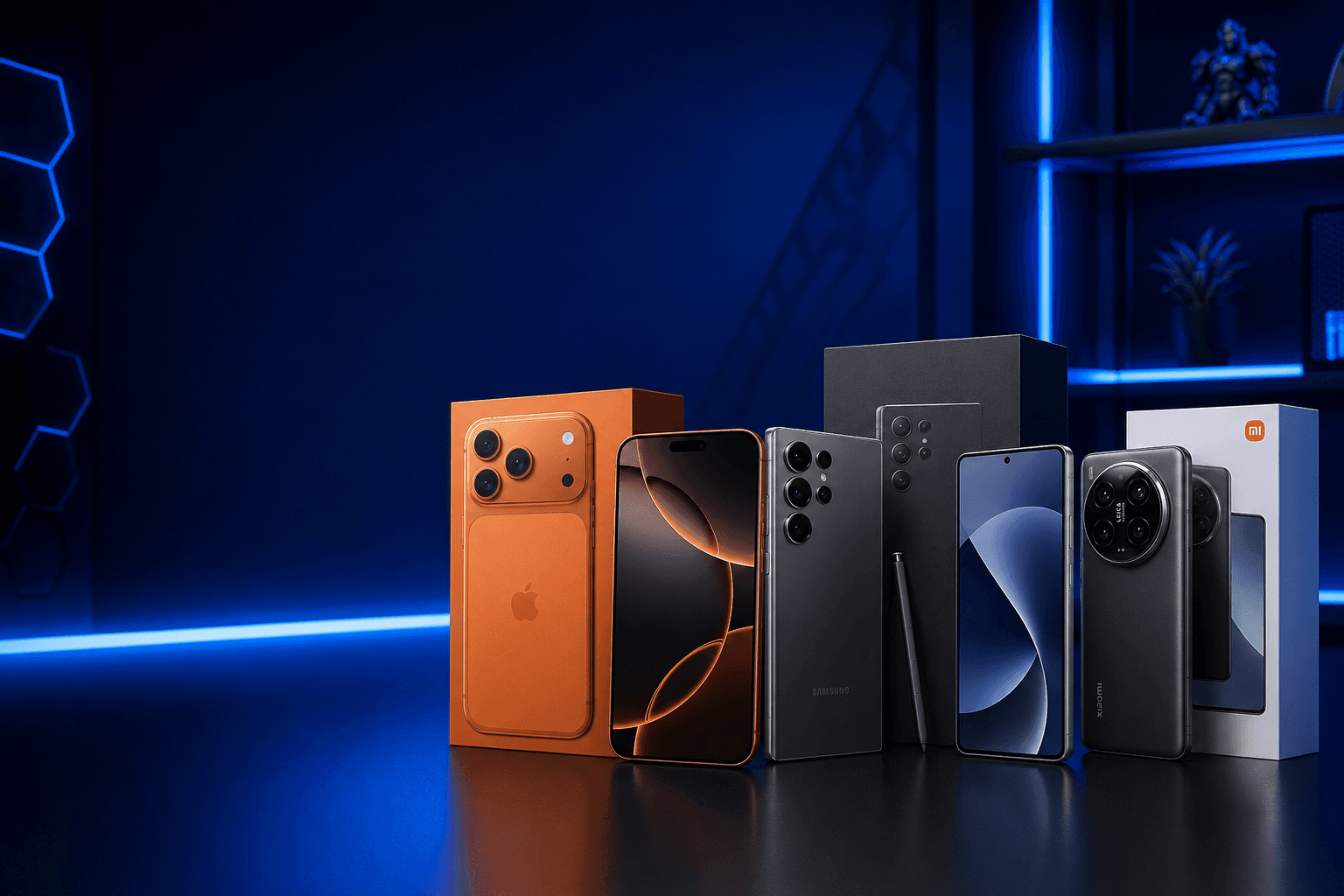 Smartphones category hero image