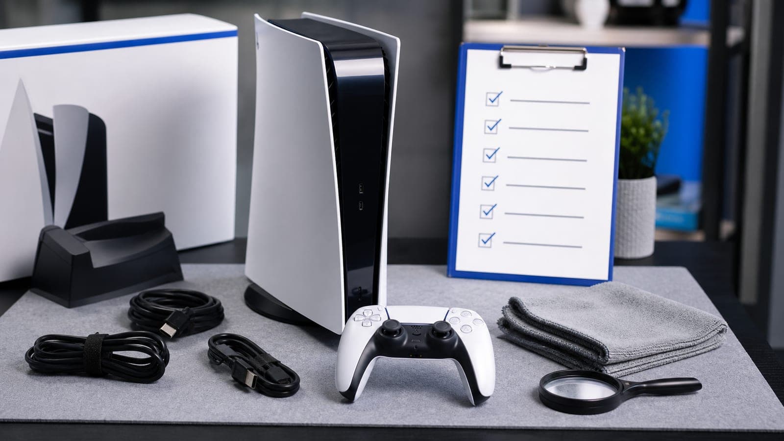 Pre-owned console and controller inspection guide